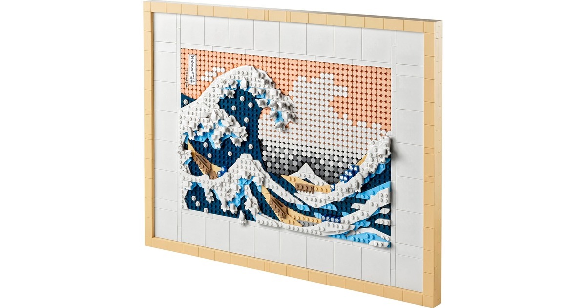 LEGO 31208 Art: Hokusai – Große Welle, Konstruktionsspielzeug