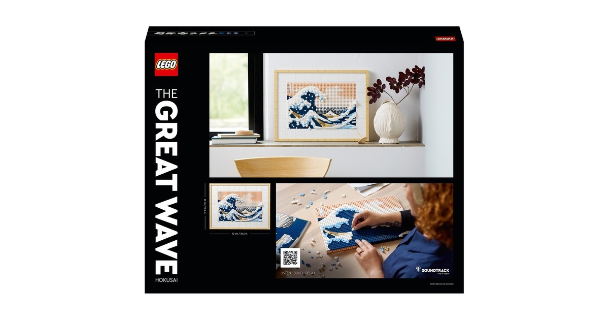 LEGO 31208 Art: Hokusai – Große Welle, Konstruktionsspielzeug