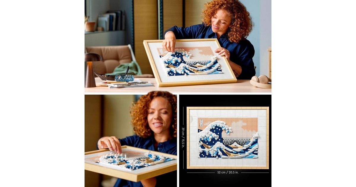 LEGO 31208 Art: Hokusai – Große Welle, Konstruktionsspielzeug