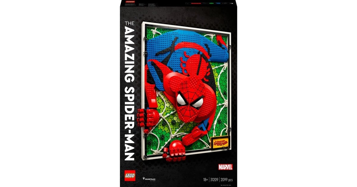 LEGO 31209 Art The Amazing Spider-Man, Konstruktionsspielzeug(Outlet)