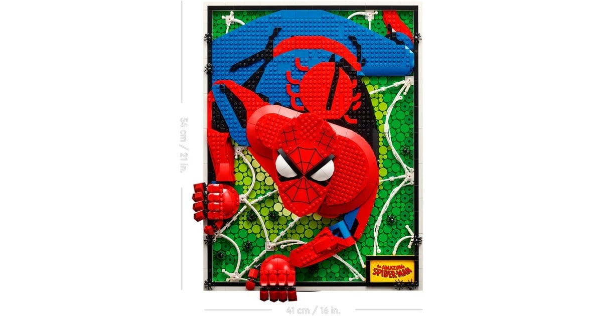 LEGO 31209 Art The Amazing Spider-Man, Konstruktionsspielzeug