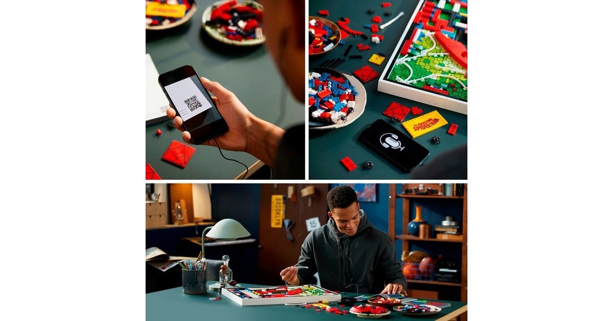 LEGO 31209 Art The Amazing Spider-Man, Konstruktionsspielzeug