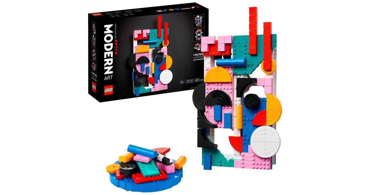 LEGO 31210 Art Moderne Kunst, Konstruktionsspielzeug(Outlet)