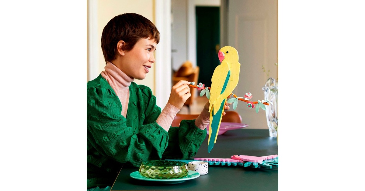 LEGO 31211 Art Die Fauna Kollektion - Aras, Konstruktionsspielzeug