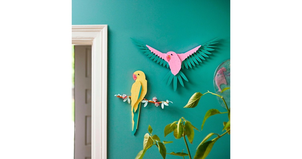 LEGO 31211 Art Die Fauna Kollektion - Aras, Konstruktionsspielzeug