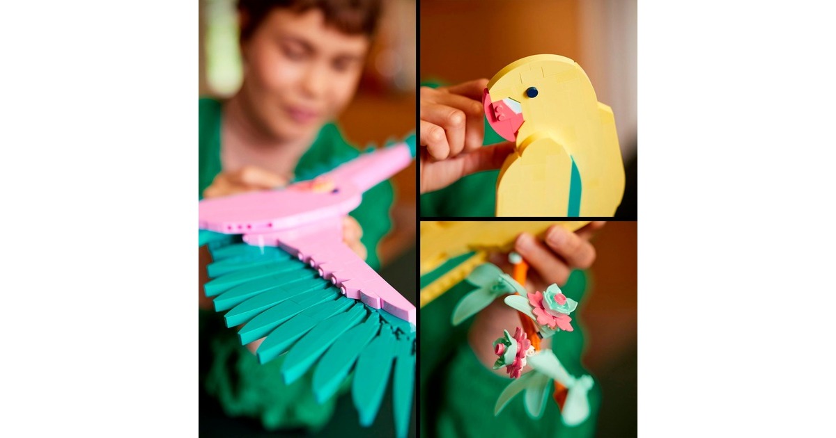 LEGO 31211 Art Die Fauna Kollektion - Aras, Konstruktionsspielzeug