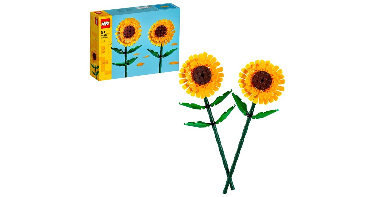 LEGO 40524 Iconic Sonnenblumen, Konstruktionsspielzeug