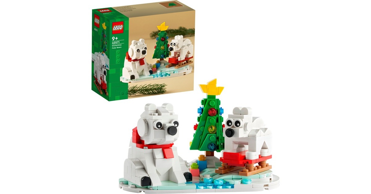 LEGO 40571 Eisbären im Winter, Konstruktionsspielzeug