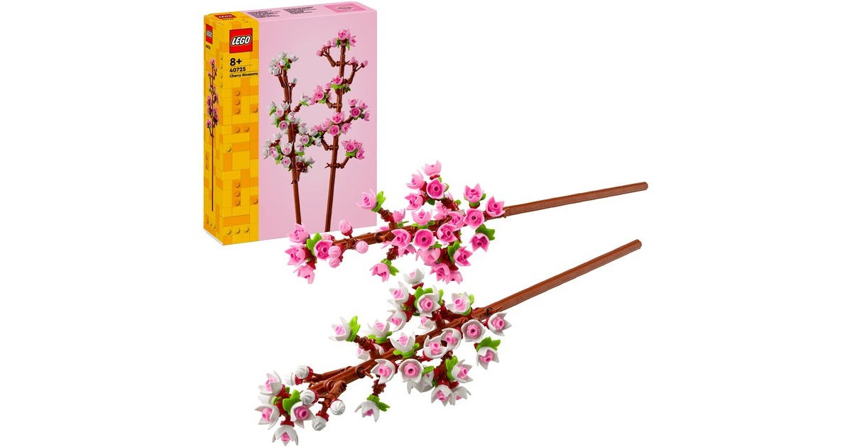 LEGO 40725 Iconic Kirschblüten, Konstruktionsspielzeug