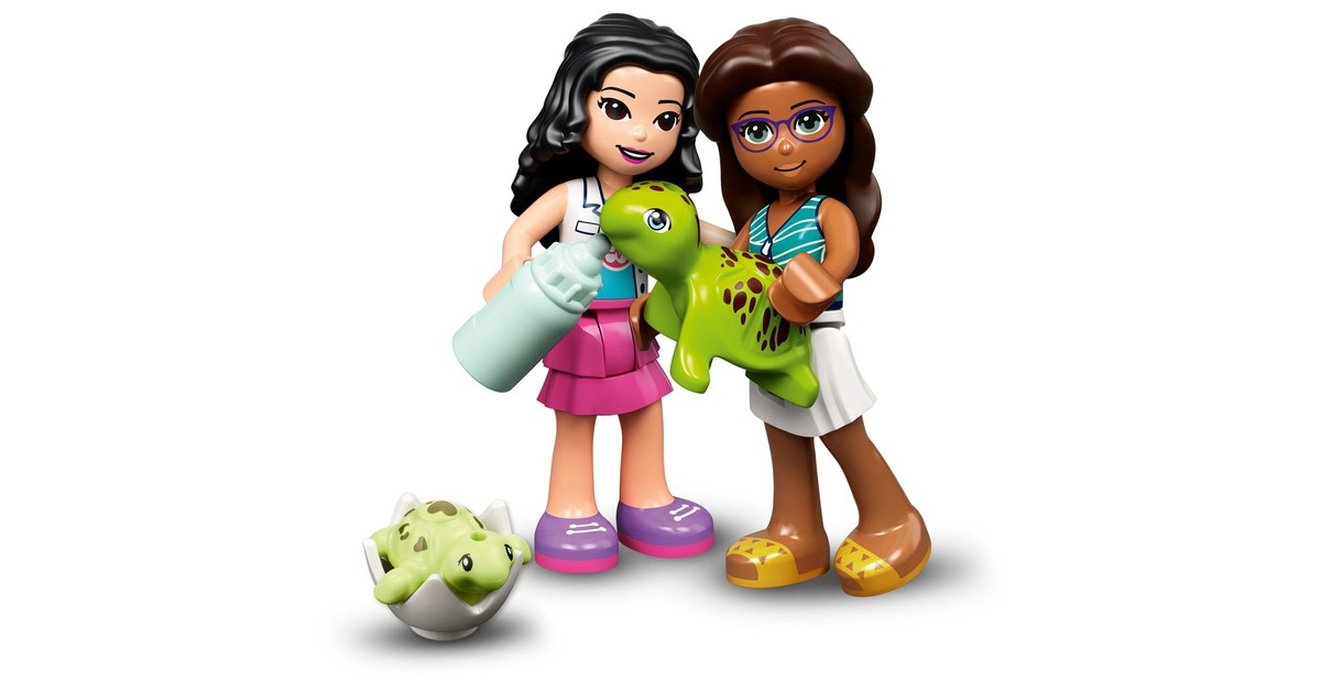 LEGO 41697 Friends Schildkröten-Rettungswagen, Konstruktionsspielzeug