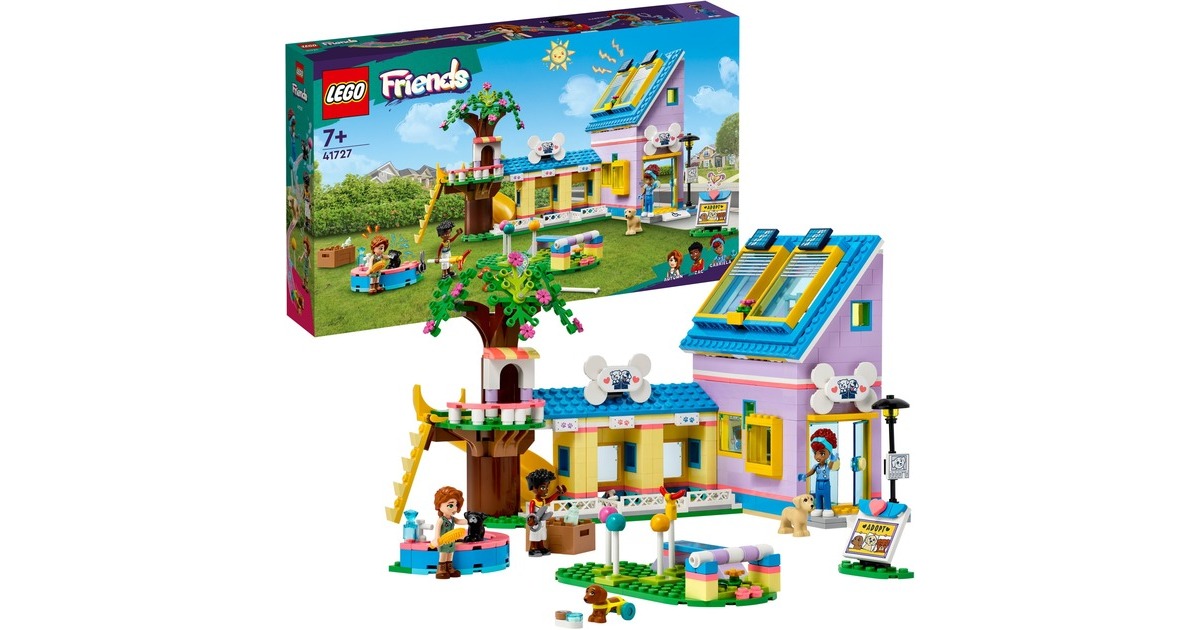 LEGO 41727 Friends Hunderettungszentrum, Konstruktionsspielzeug