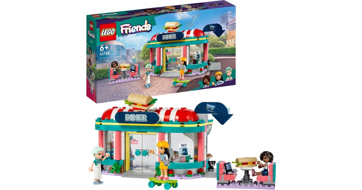 LEGO 41728 Friends Restaurant, Konstruktionsspielzeug