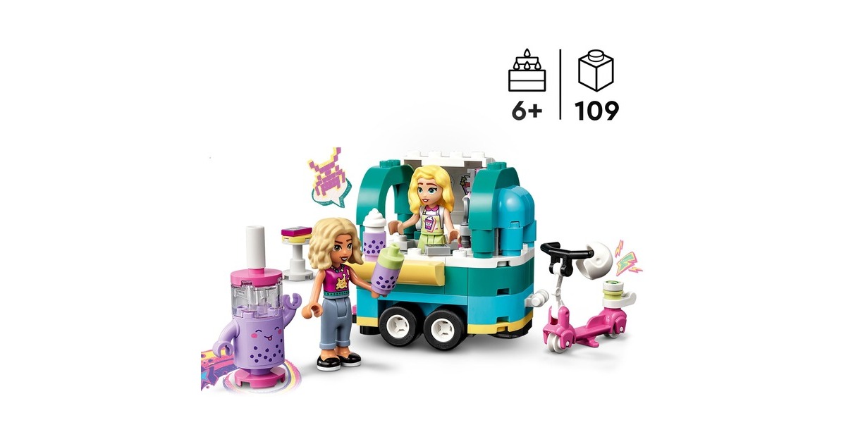LEGO 41733 Friends Bubble-Tea-Mobil, Konstruktionsspielzeug