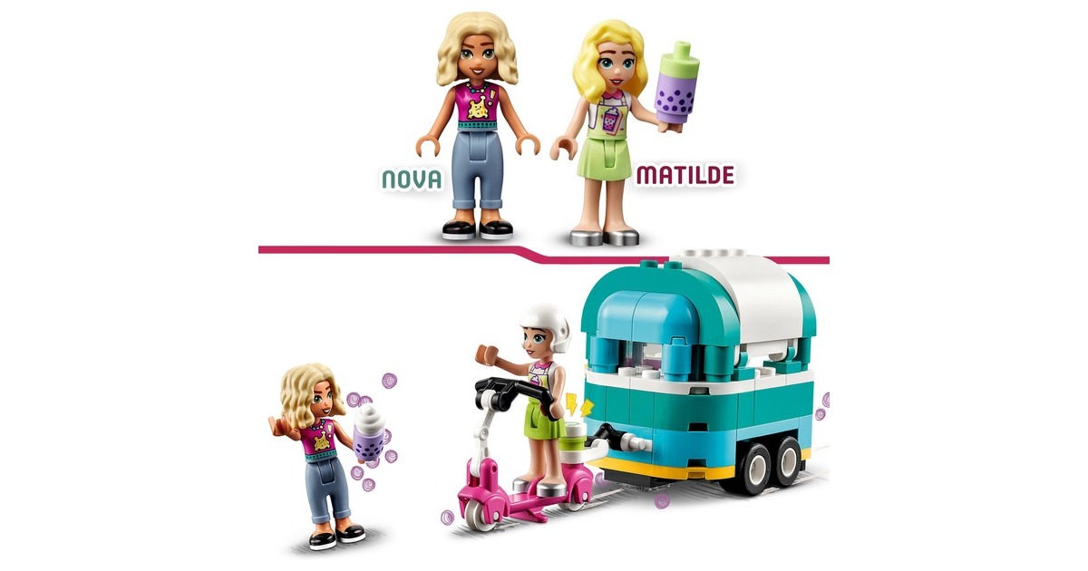 LEGO 41733 Friends Bubble-Tea-Mobil, Konstruktionsspielzeug