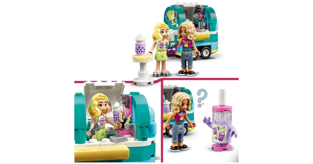 LEGO 41733 Friends Bubble-Tea-Mobil, Konstruktionsspielzeug