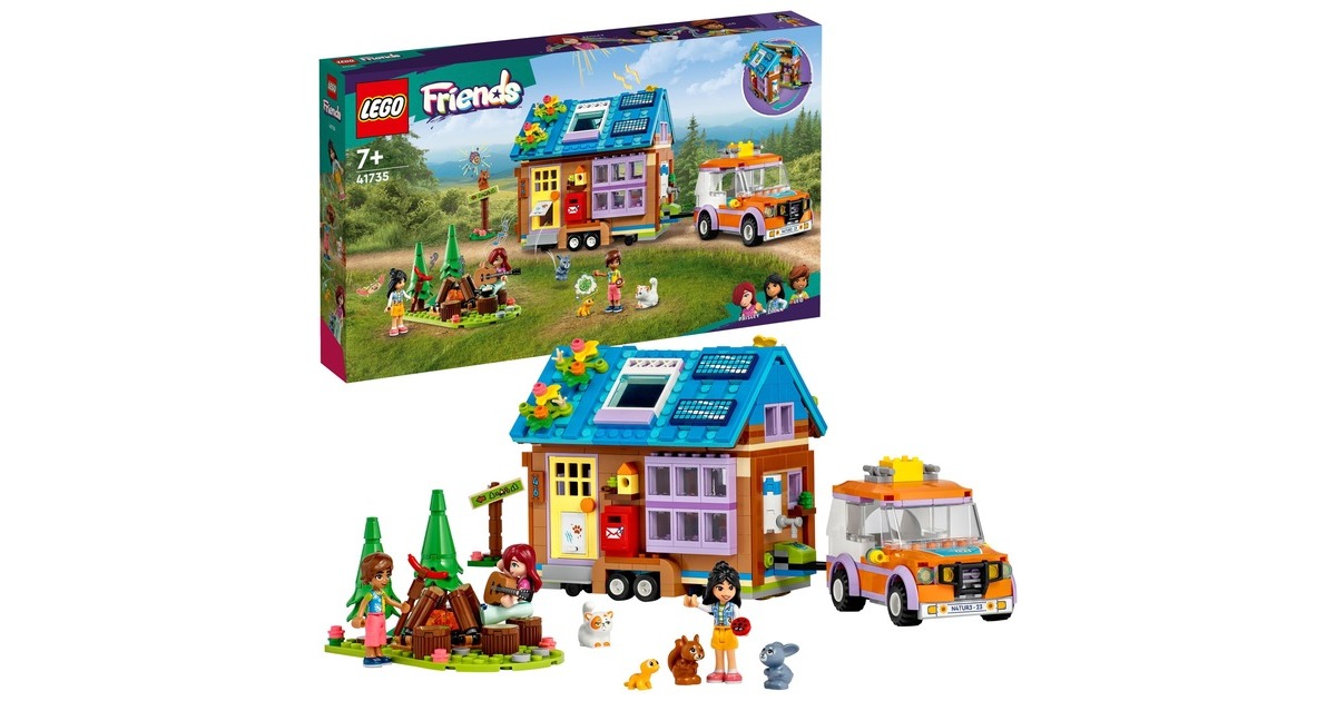 LEGO 41735 Friends Mobiles Haus, Konstruktionsspielzeug