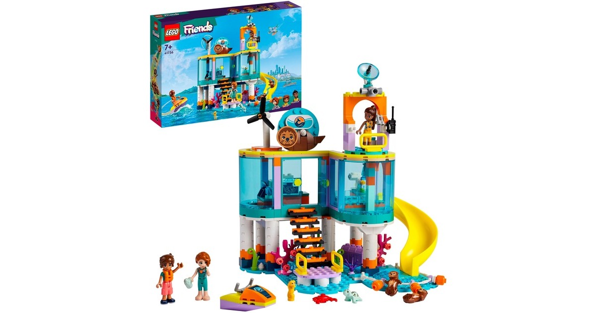 LEGO 41736 Friends Seerettungszentrum, Konstruktionsspielzeug