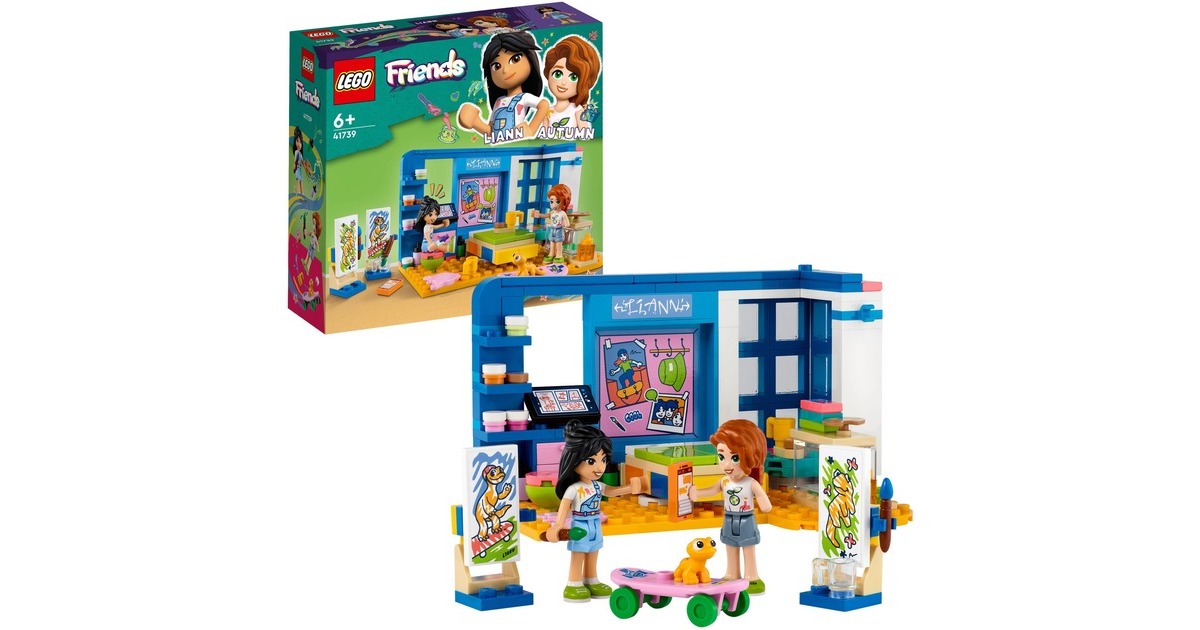 LEGO 41739 Friends Lianns Zimmer, Konstruktionsspielzeug