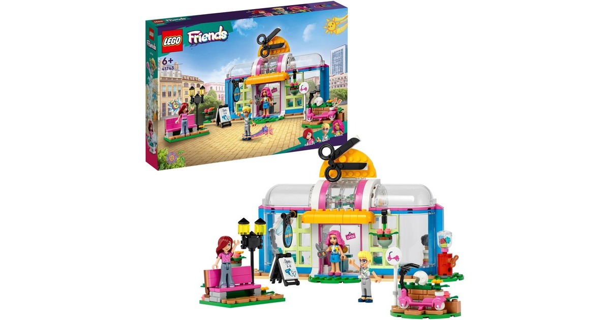 LEGO 41743 Friends Friseursalon, Konstruktionsspielzeug