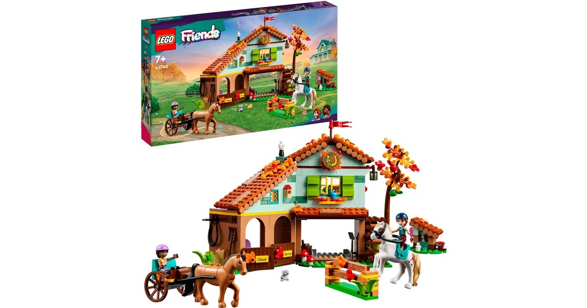 LEGO 41745 Friends Autumns Reitstall, Konstruktionsspielzeug