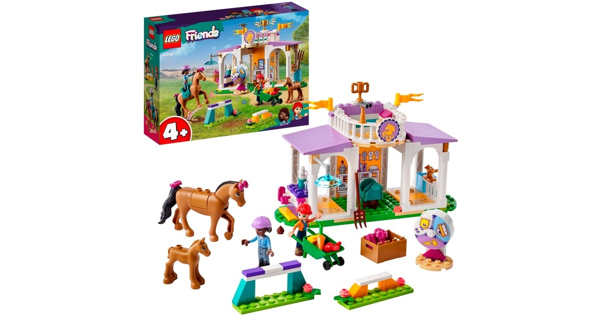 LEGO 41746 Friends Reitschule, Konstruktionsspielzeug