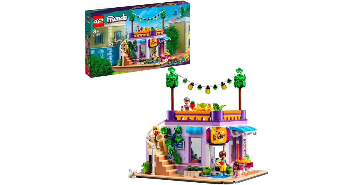 LEGO 41747 Friends Heartlake City Gemeinschaftsküche, Konstruktionsspielzeug