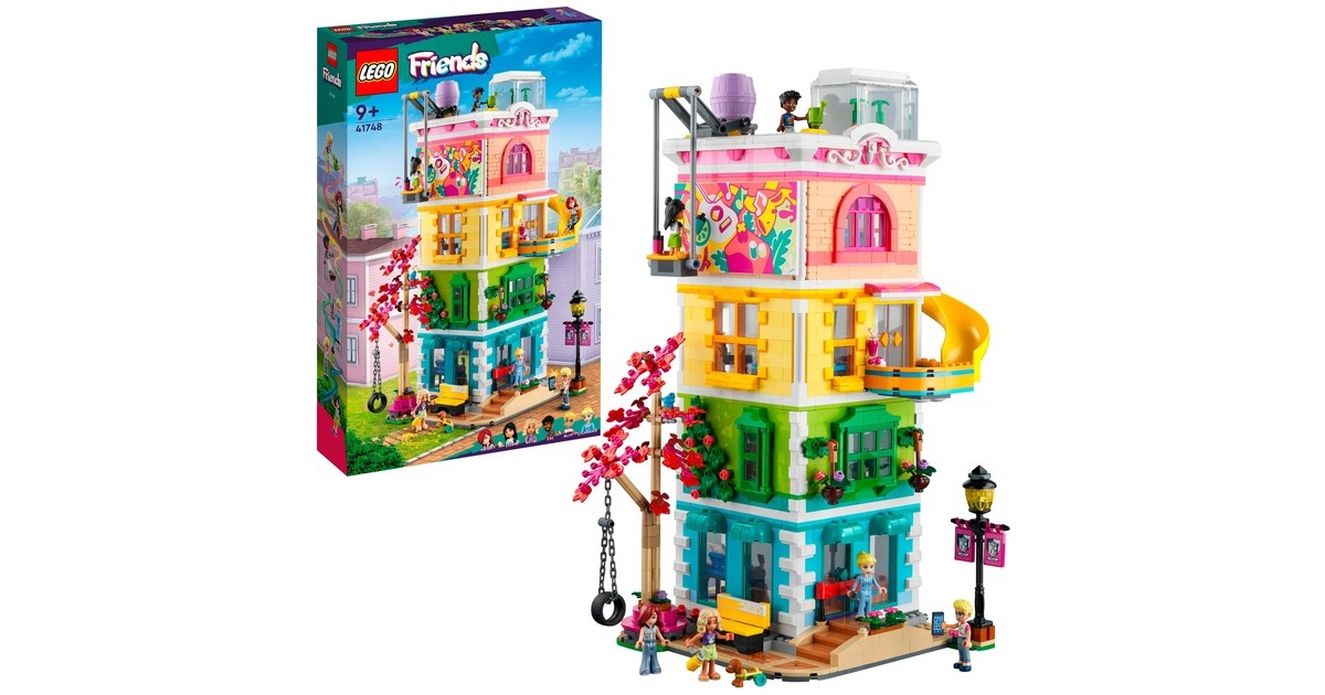 LEGO 41748 Friends Heartlake City Gemeinschaftzentrum, Konstruktionsspielzeug