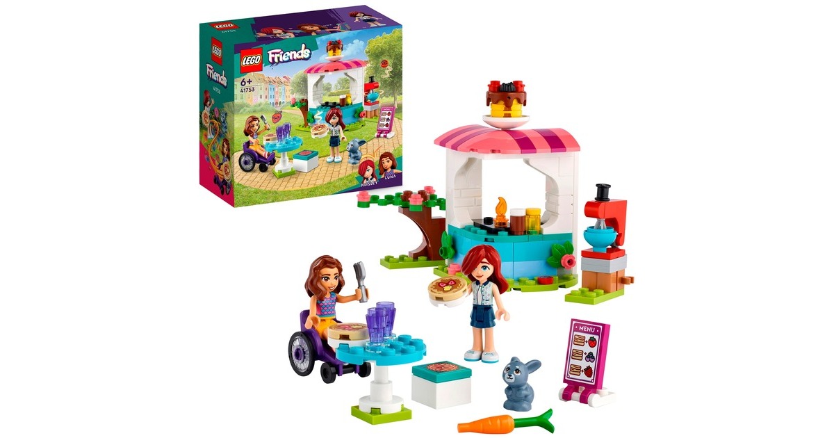 LEGO 41753 Friends Pfannkuchen-Shop, Konstruktionsspielzeug