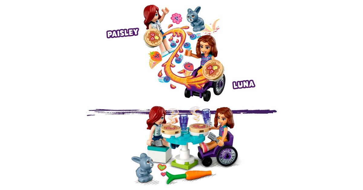 LEGO 41753 Friends Pfannkuchen-Shop, Konstruktionsspielzeug