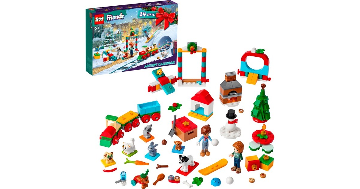 LEGO 41758 Friends Adventskalender 2023, Konstruktionsspielzeug