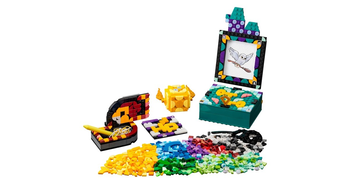 LEGO 41811 DOTS Hogwarts Schreibtisch-Set, Konstruktionsspielzeug