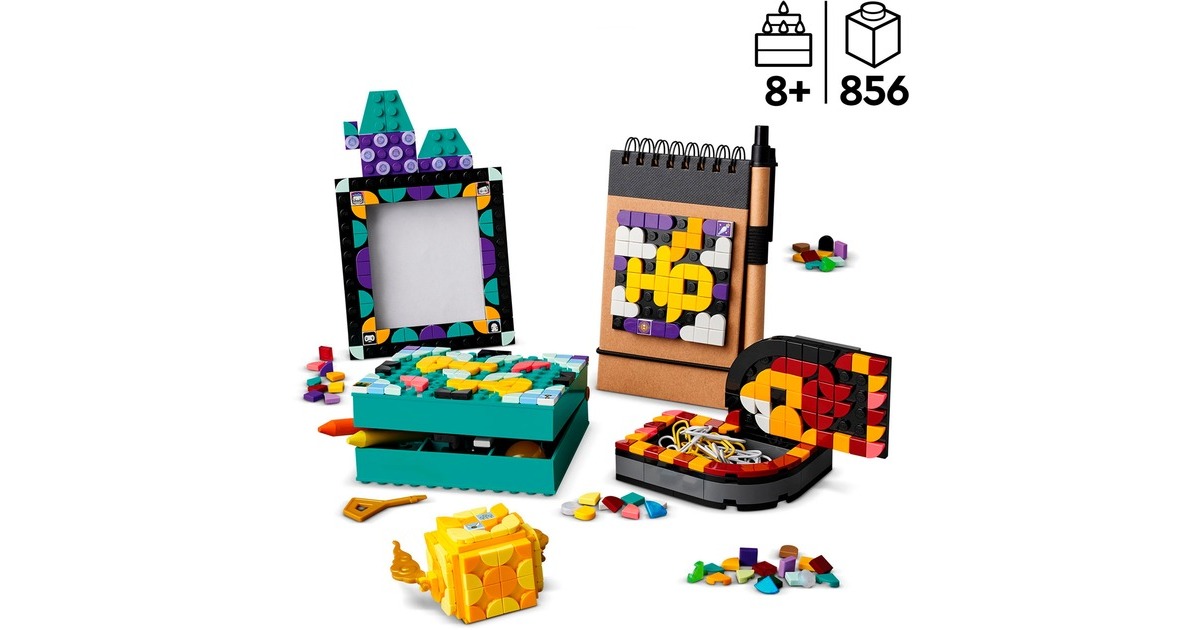 LEGO 41811 DOTS Hogwarts Schreibtisch-Set, Konstruktionsspielzeug