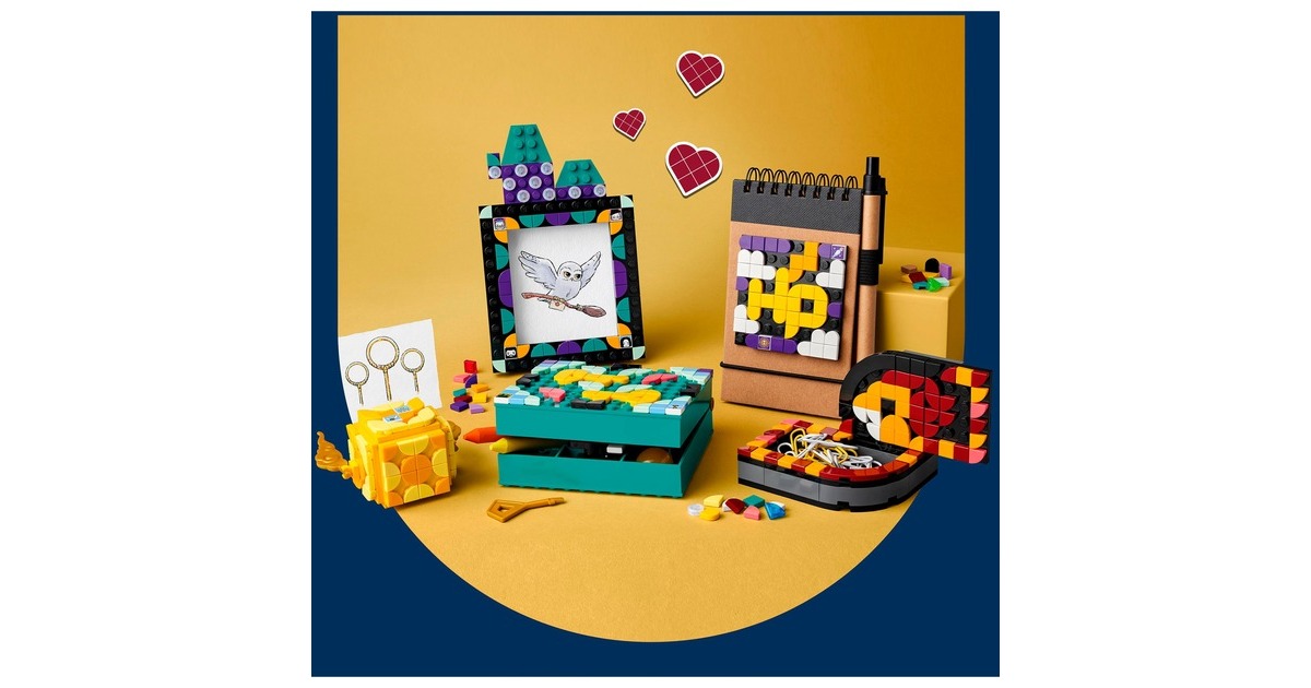 LEGO 41811 DOTS Hogwarts Schreibtisch-Set, Konstruktionsspielzeug