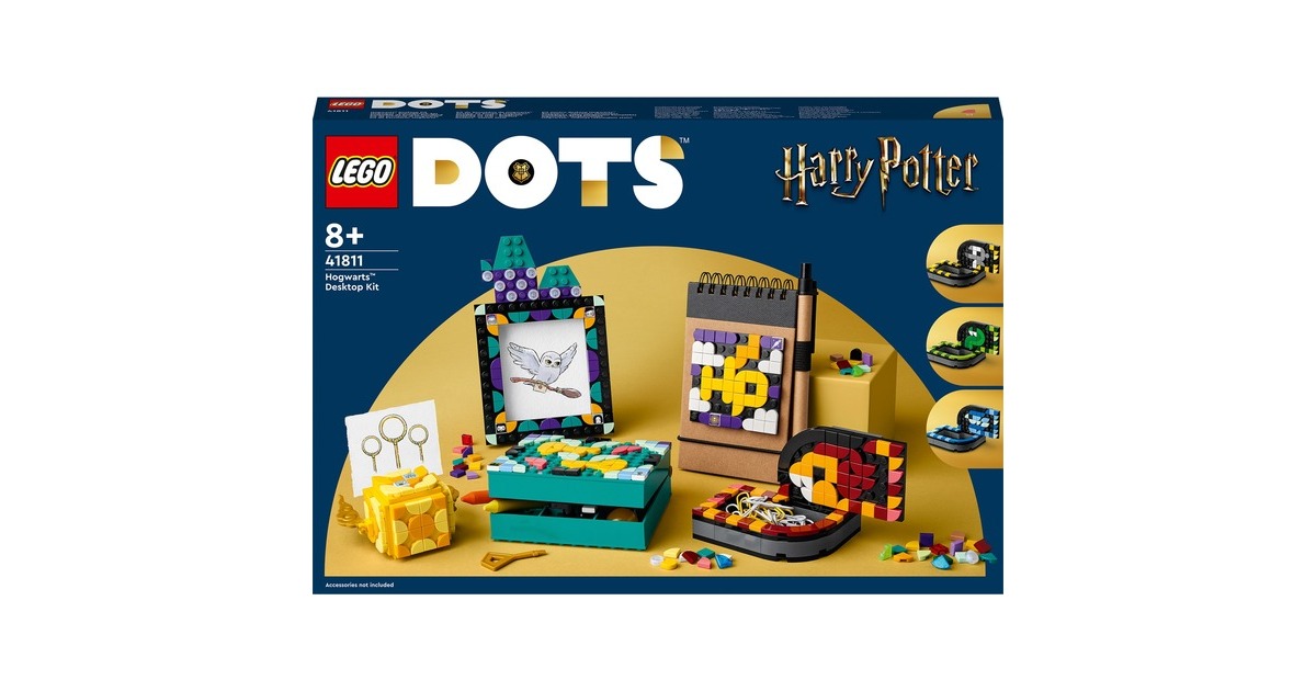 LEGO 41811 DOTS Hogwarts Schreibtisch-Set, Konstruktionsspielzeug