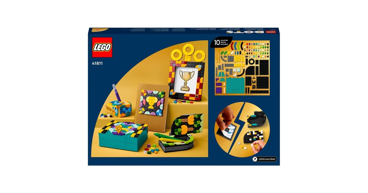 LEGO 41811 DOTS Hogwarts Schreibtisch-Set, Konstruktionsspielzeug