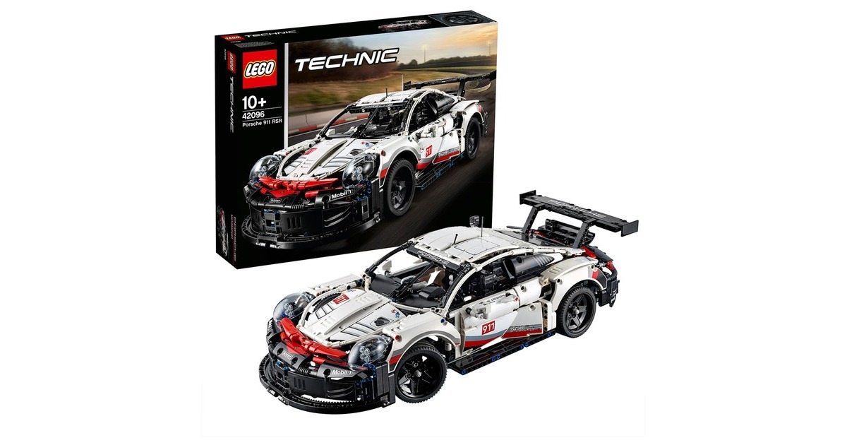 LEGO 42096 Technic Porsche 911 RSR, Konstruktionsspielzeug