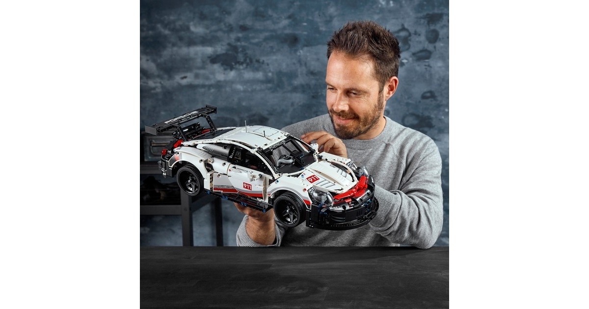 LEGO 42096 Technic Porsche 911 RSR, Konstruktionsspielzeug