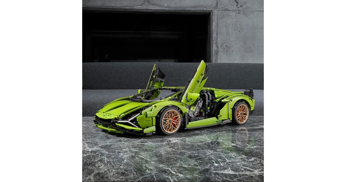LEGO 42115 Technic Lamborghini Sián FKP 37, Konstruktionsspielzeug(hellgrün)