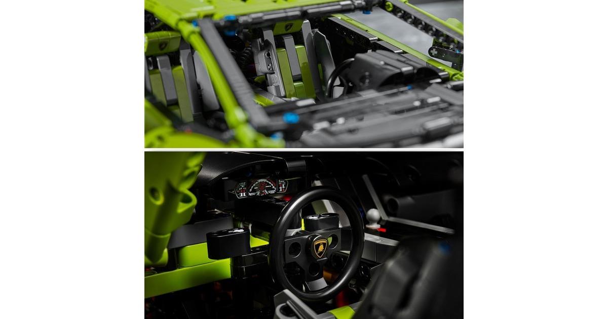 LEGO 42115 Technic Lamborghini Sián FKP 37, Konstruktionsspielzeug(hellgrün)
