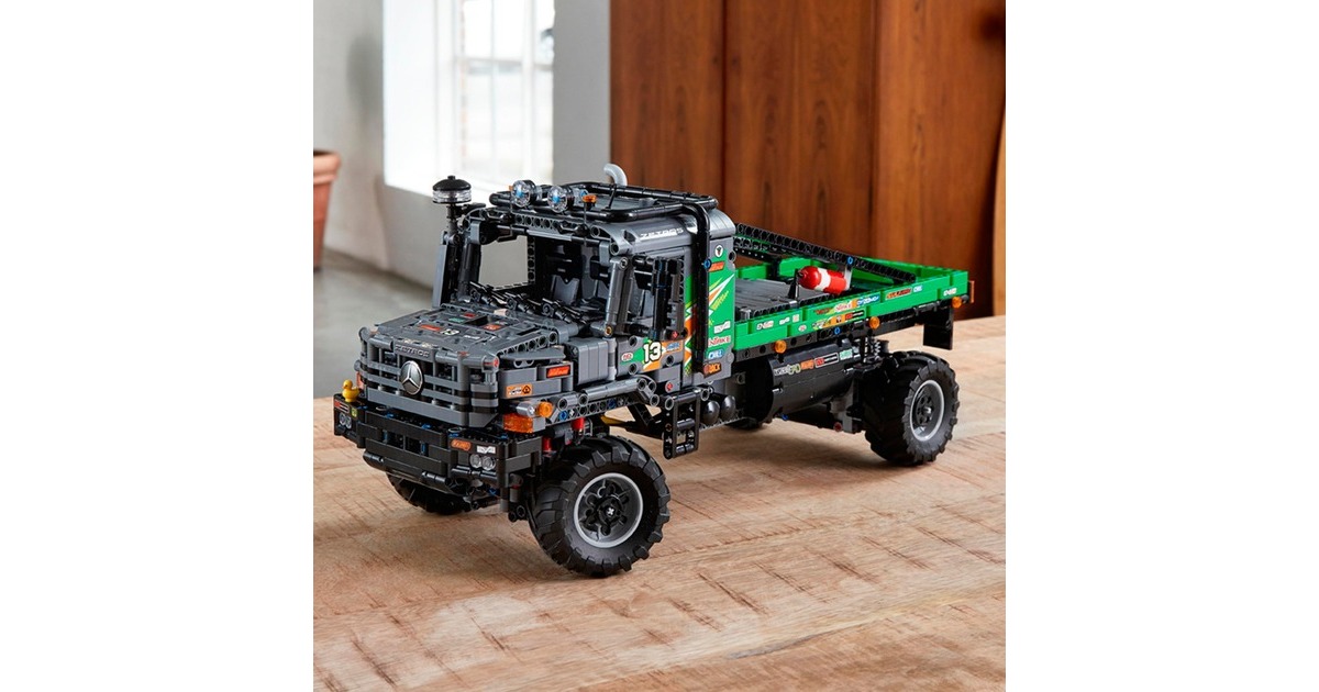 LEGO 42129 Technic 4x4 Mercedes-Benz Zetros Offroad-Truck, Konstruktionsspielzeug(App-kontrolliertes Lkw-Spielzeug )