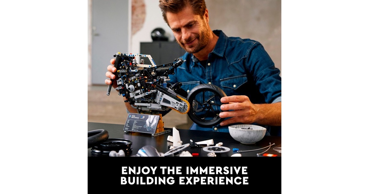 LEGO 42130 Technic BMW M 1000 RR, Konstruktionsspielzeug