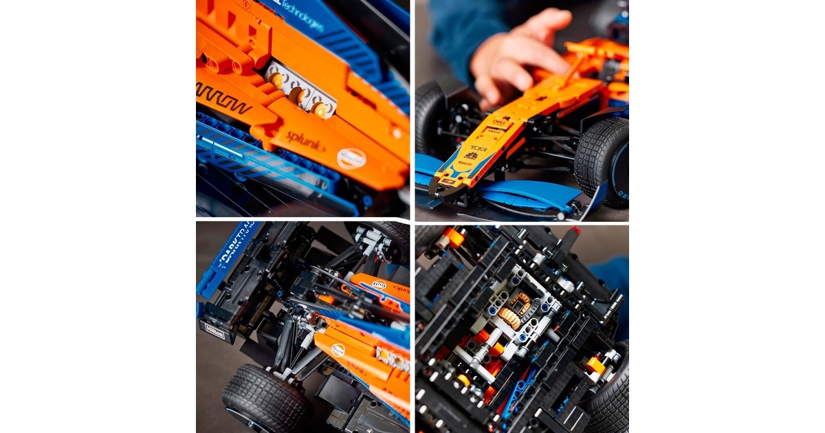 LEGO 42141 Technic McLaren Formel 1 Rennwagen, Konstruktionsspielzeug