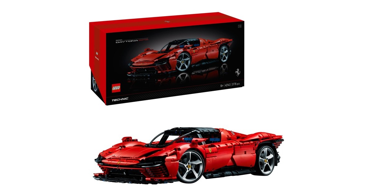 LEGO 42143 Technic Ferrari Daytona SP3, Konstruktionsspielzeug