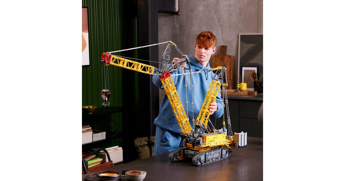 LEGO 42146 Technic Liebherr LR 13000 Raupenkran, Konstruktionsspielzeug