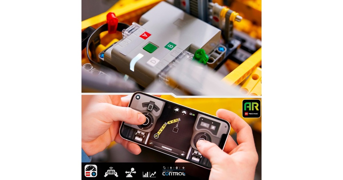 LEGO 42146 Technic Liebherr LR 13000 Raupenkran, Konstruktionsspielzeug