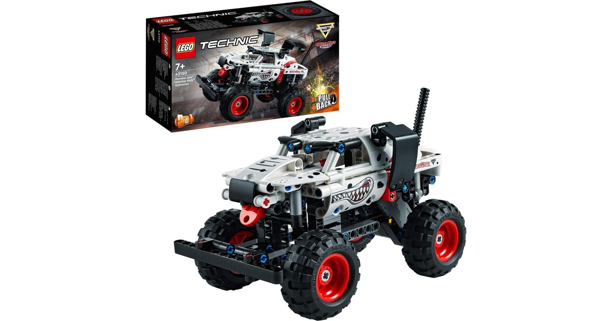 LEGO 42150 Technic Monster Jam Monster Mutt Dalmatian, Konstruktionsspielzeug