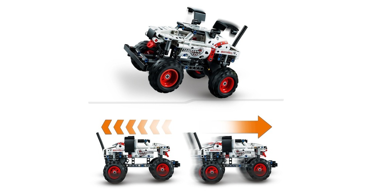 LEGO 42150 Technic Monster Jam Monster Mutt Dalmatian, Konstruktionsspielzeug