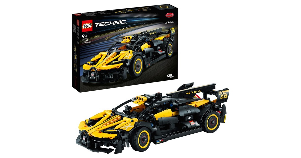 LEGO 42151 Technic Bugatti-Bolide, Konstruktionsspielzeug
