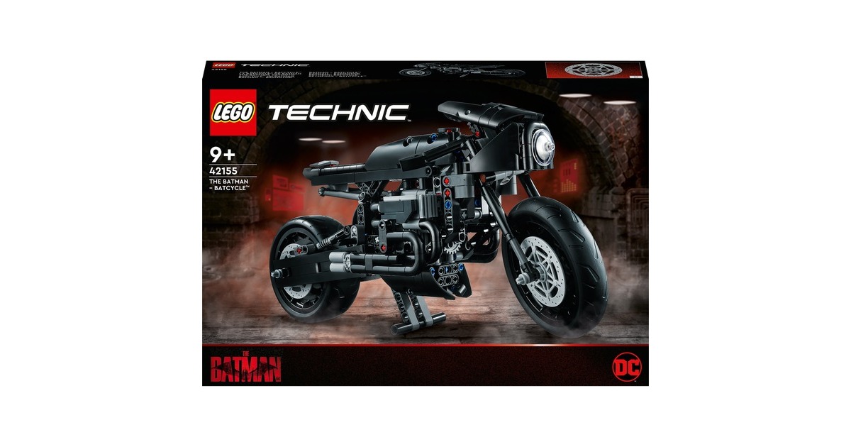 LEGO 42155 Technic The Batman - Batcycle, Konstruktionsspielzeug