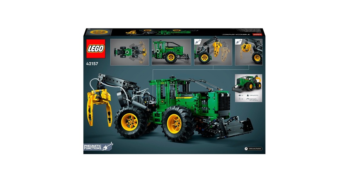 LEGO 42157 Technic John Deere 948L-II Skidder, Konstruktionsspielzeug
